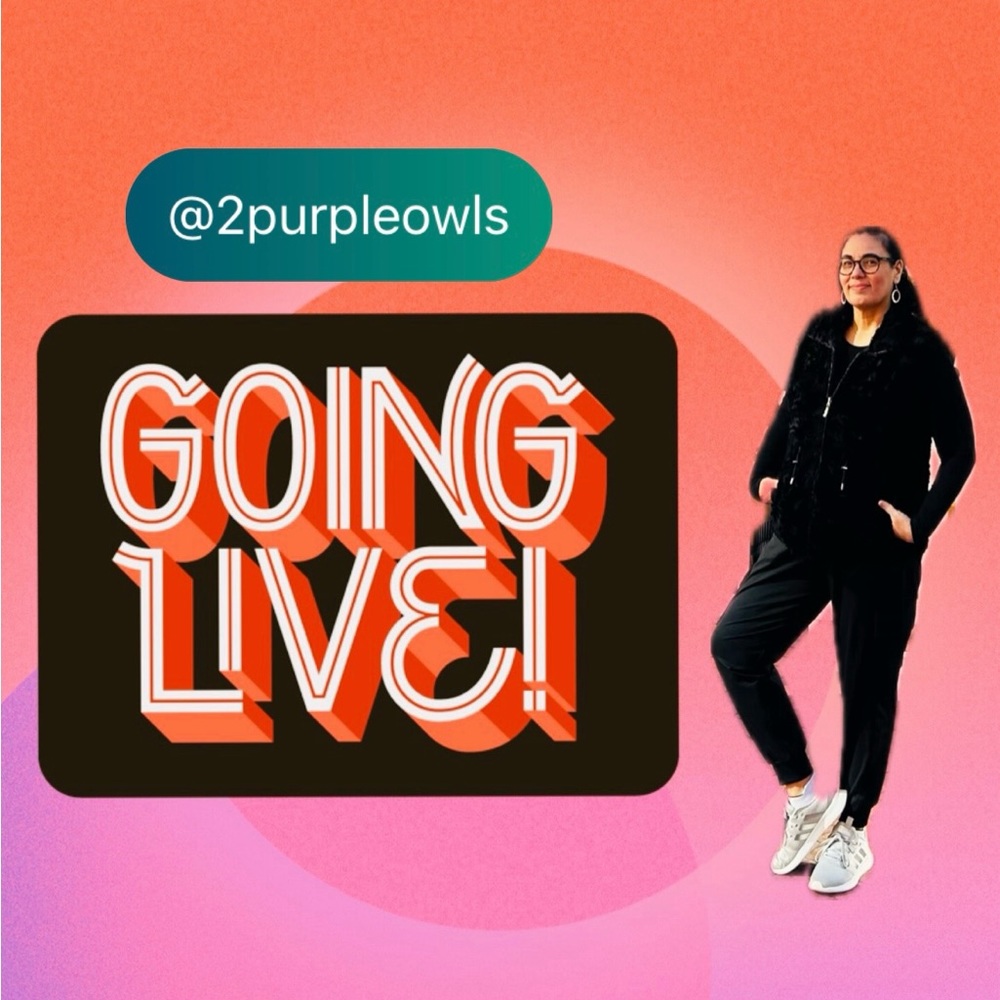 @2PURPLEOWLS Having a great time on LIVE shows!